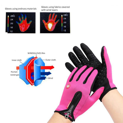 Premium Winter Gloves for Men Women Warm Tactical Gloves Touchscreen Waterproof Hiking Skiing Fishing Cycling Snowboard Non-slip Gloves