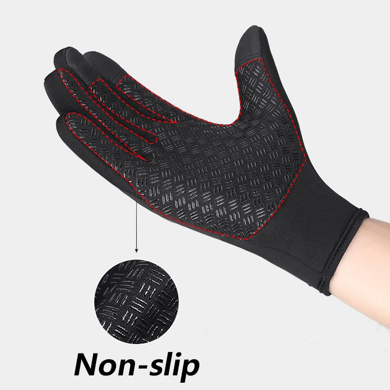 Premium Winter Gloves for Men Women Warm Tactical Gloves Touchscreen Waterproof Hiking Skiing Fishing Cycling Snowboard Non-slip Gloves