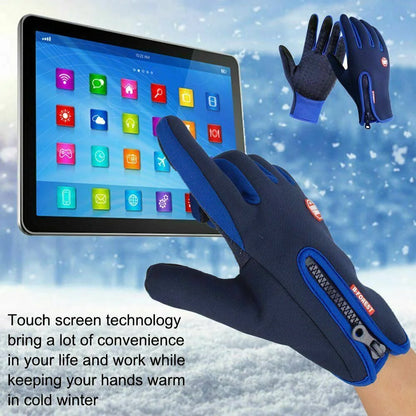 Premium Winter Gloves for Men Women Warm Tactical Gloves Touchscreen Waterproof Hiking Skiing Fishing Cycling Snowboard Non-slip Gloves